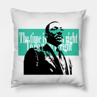 MLK Martin Luther King T-Shirt Pillow