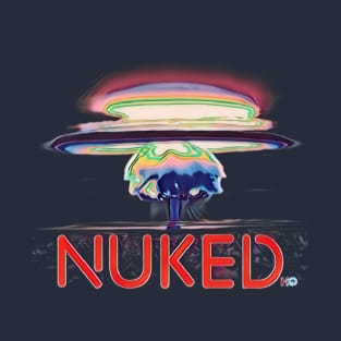 Nuked: Hipster Golf T-Shirt
