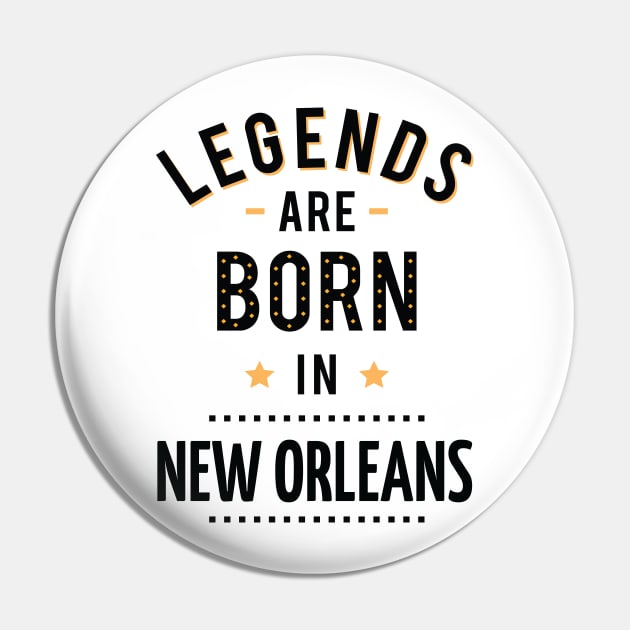 Legends Are Born In New Orleans Pin by ProjectX23Red