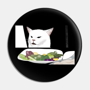 Table cat fanart Pin