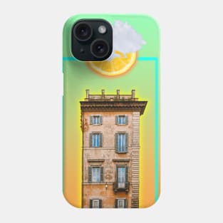 Orange form the Sky Phone Case