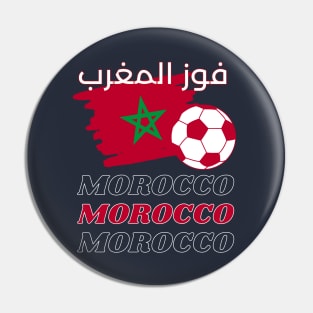 Morocco Qatar World Cup 2022 Pin