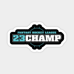 Fantasy Hockey 2023 Champion Magnet