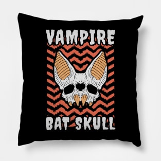 Bat skull Pillow