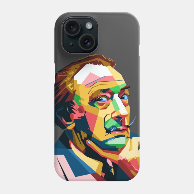 Salvador Dali Colorfull Phone Case by Shuriken