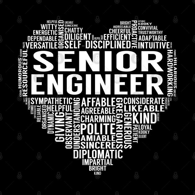 Senior Engineer Heart by LotusTee