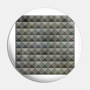 Argent Grey Abstract Low Polygon Background Pin