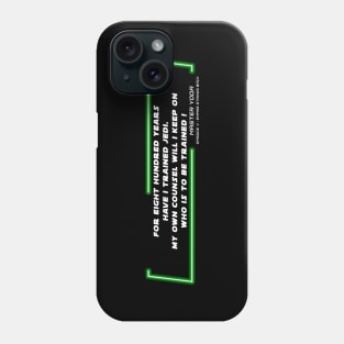 EP5 - MY - Trained - Quote Phone Case