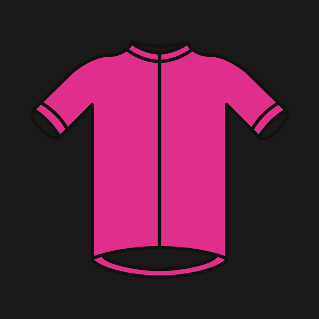 Pink Giro Cycling Jersey Pattern by Radradrad