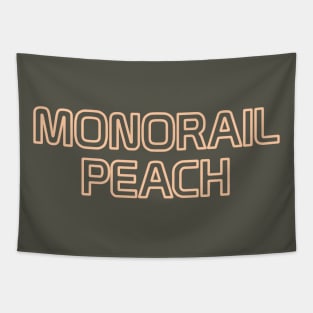 Monorail Peach Tapestry