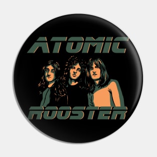 Atomic Rooster Pin