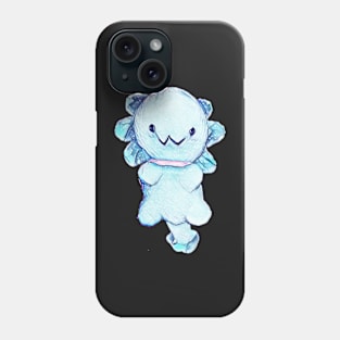 Happy axolotl to cuddle Phone Case