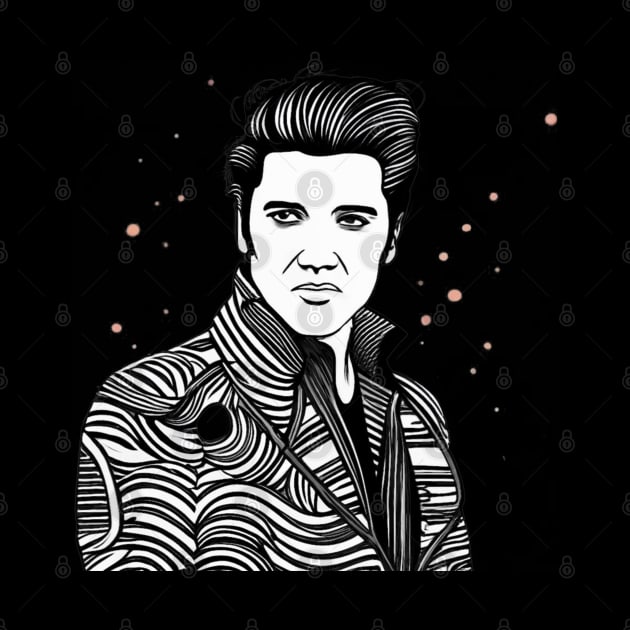 Elvis Presley vintage 80's by Aldrvnd