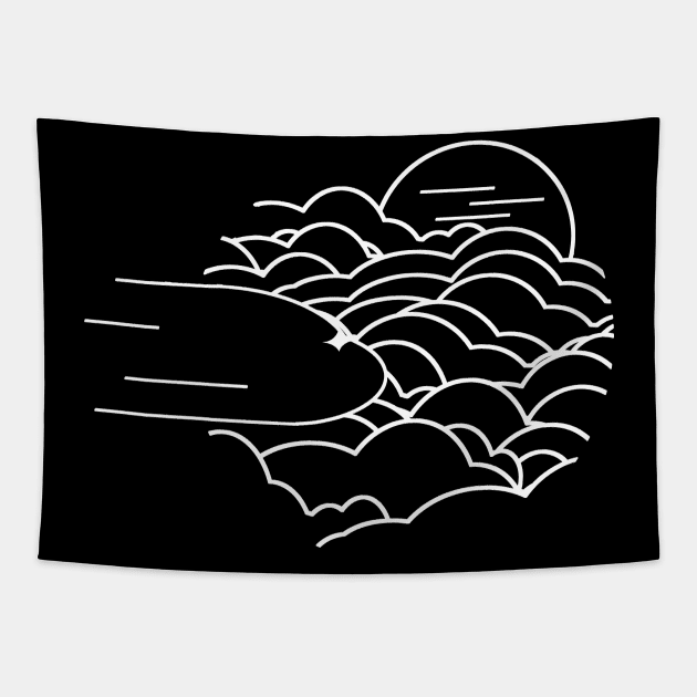 AIRPLANE Tapestry by onora