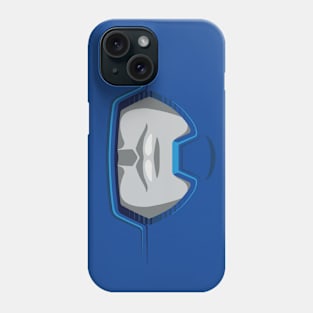 Blue Turbo Hero - Transformed! Phone Case