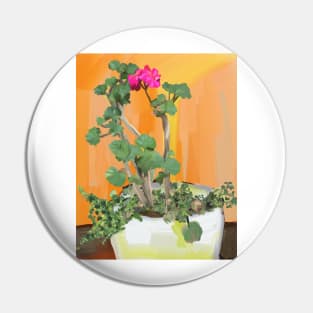 One Pink Blossom Pin