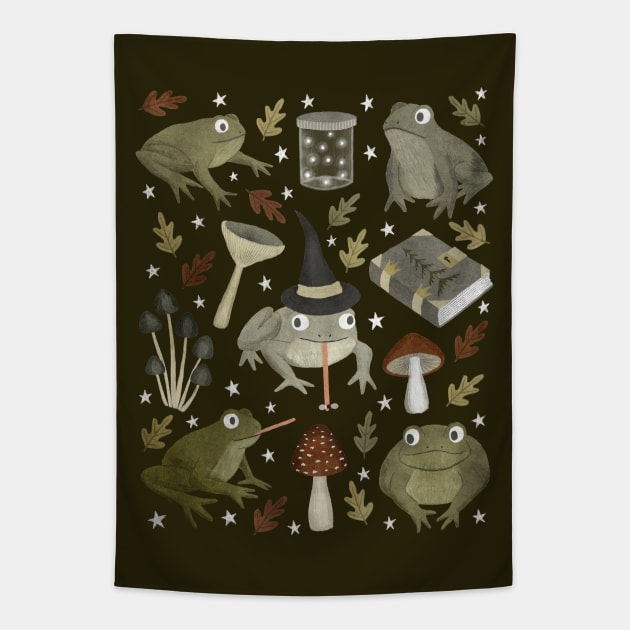 toad spells Tapestry by annyamarttinen