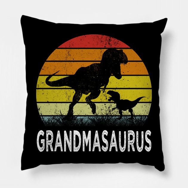 grandmasaurus Pillow by Leosit