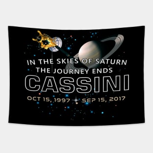 Cassini spacecraft End of mission at Saturn Tapestry