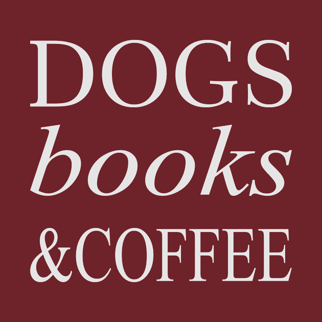 Dogs books & Coffee by Iskapa