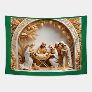 Nativity Scene Tapestry