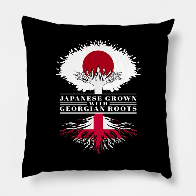 Japanese Grown Georgian Roots Pillow by BramCrye