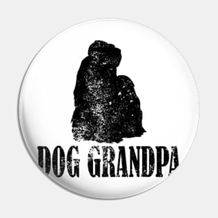 Shih Tzu Dog Grandpa Pin