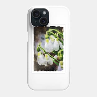 Snowdrops 6 Phone Case