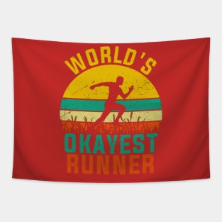 Funny Running Tapestry