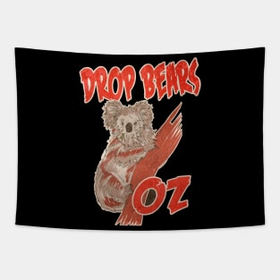 Ozzie Drop Bear Tapestry