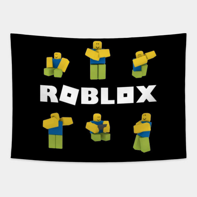 Roblox Noob Roblox Tapestry Teepublic - roblox survivor picture perfect