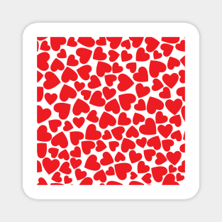 Hearts pattern Magnet