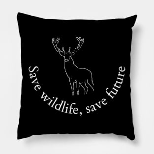 Save wildlife, save future Pillow
