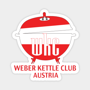 Weber Kettle Club Austria Magnet