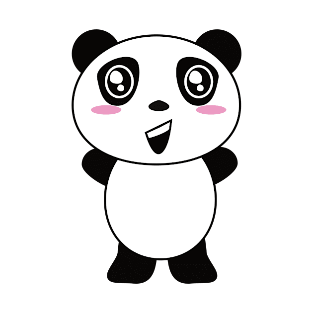 Adorable Panda by emojiawesome