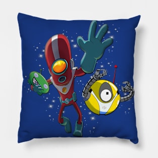 Space rugby Pillow