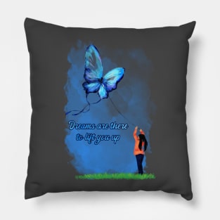 Butterfly, Positive, Spiritual, Kyte, Dreams Pillow