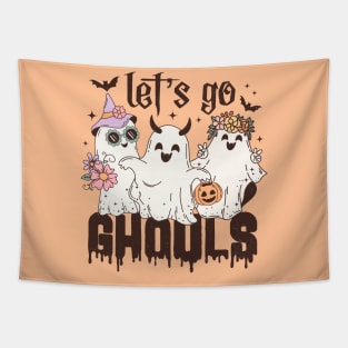 Let's Go Ghouls Tapestry