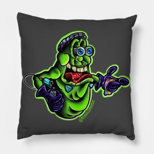 Slimer the Tattooer Pillow