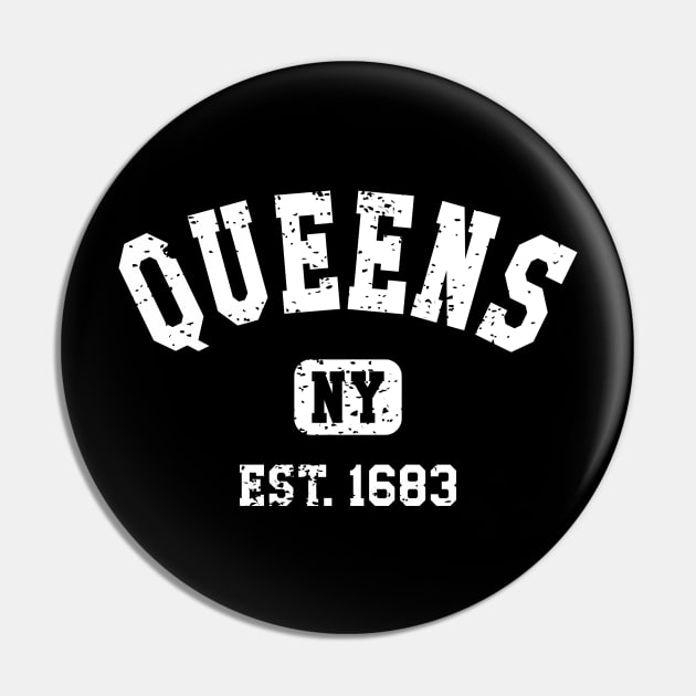 Queens New York Pin by Vanilla Susu