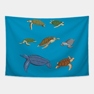 Turtles Tapestry