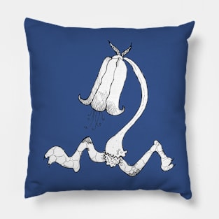 A Walking Bluebell, walking ... Pillow