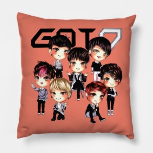 got7 full personel classic mode Pillow