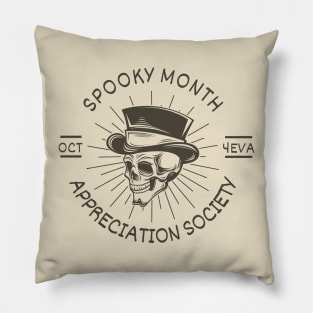 Spooky month Halloween Vintage Pillow