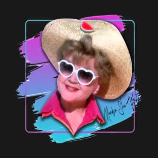 Jessica Fletcher- Retro Brush Paint Special Edition T-Shirt