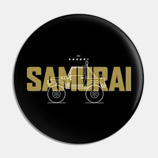 Samurai Mudder Pin