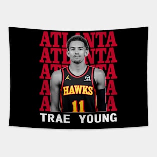 Atlanta Hawks Trae Young 11 Tapestry