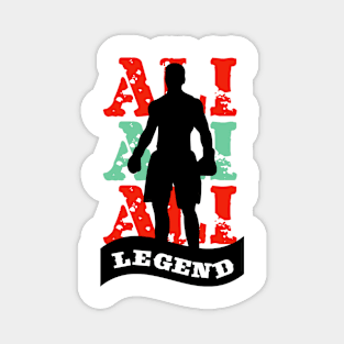 The Legend Ali Stand Magnet