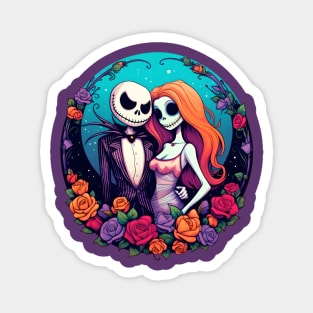 Jack and Sally in love Magnet