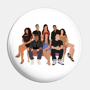 Jersey Shore Guido Gang Pin